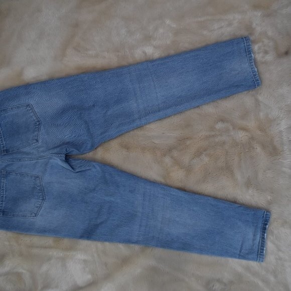 Vervet High Rise Super Destroyed Distressed Jeans Size 27 Blue Denim - Picture 15 of 16